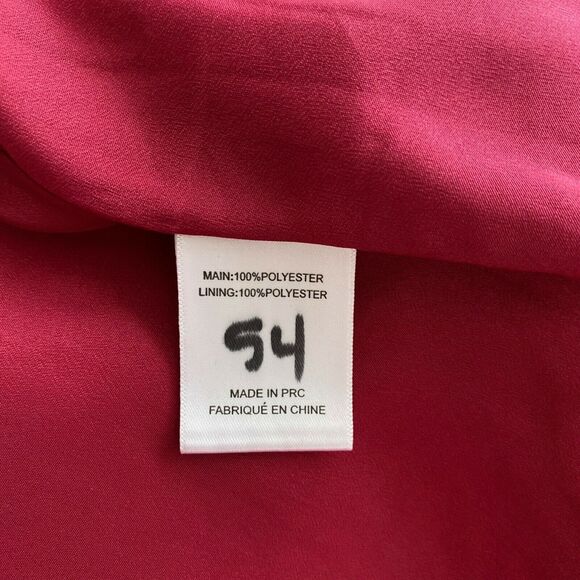 Revolve Keepsake The Label Cross Back Mini Fit and Flare Dress Pink S Small - Picture 7 of 9